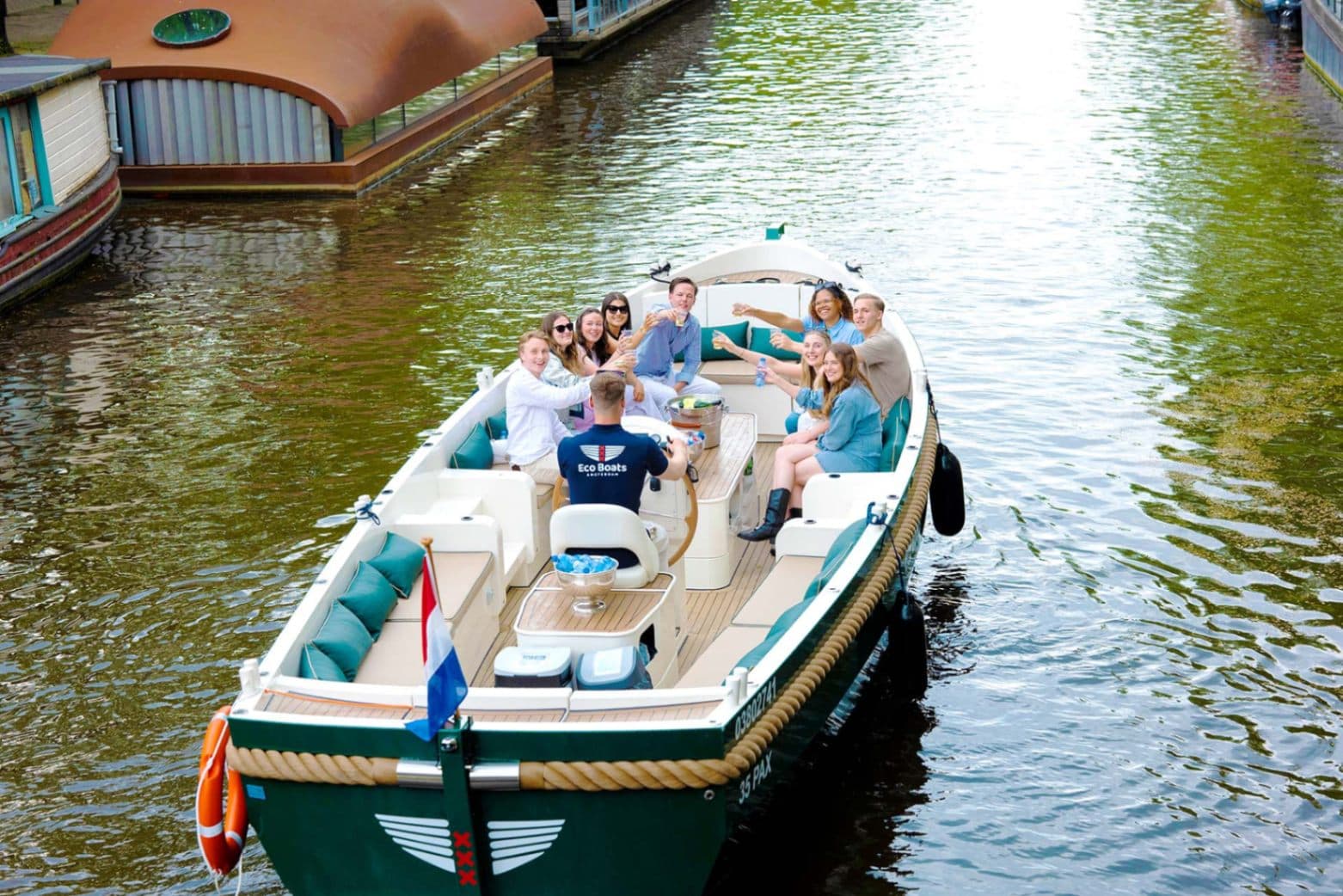 amsterdam borrelboot huren