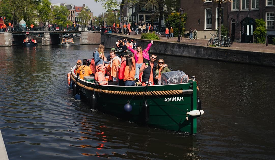 Boot huren koningsdag amsterdam